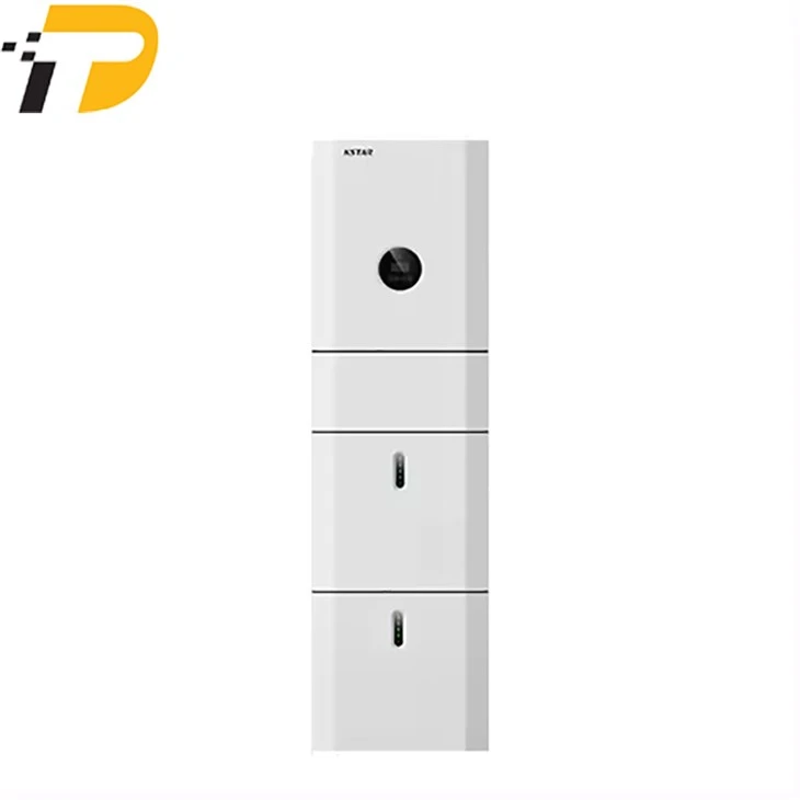 All in one solar battery system side view