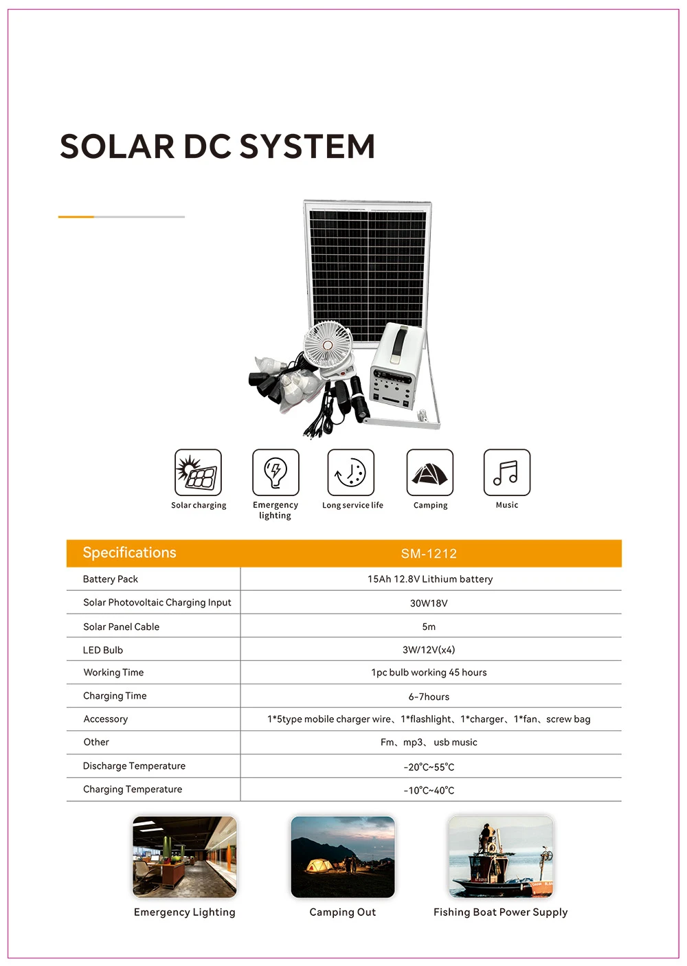 portable Solar System portable Solar System